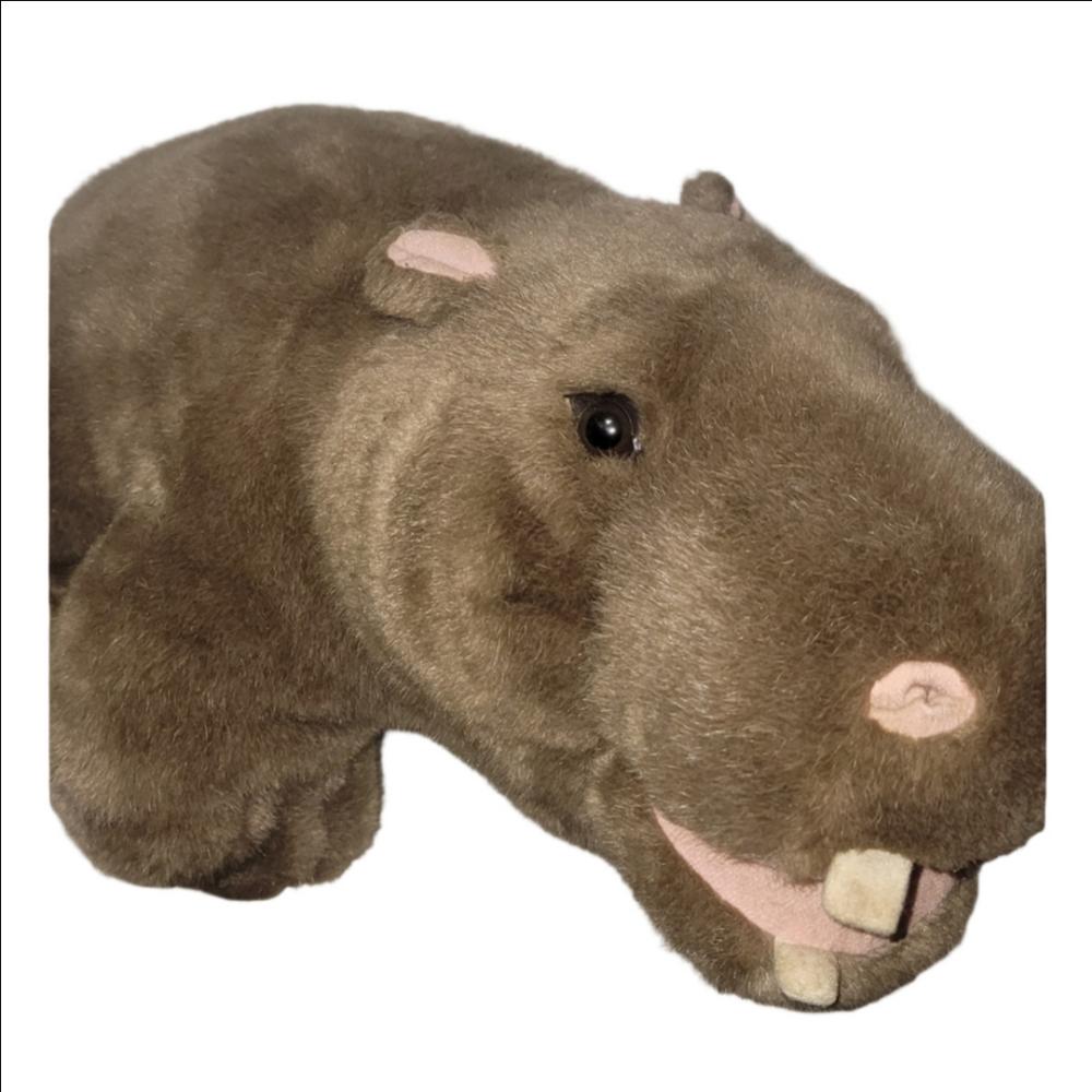 FIESTA Large 19" Hippo Hippopotamus Plush #1047